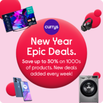 Currys new year epic deals