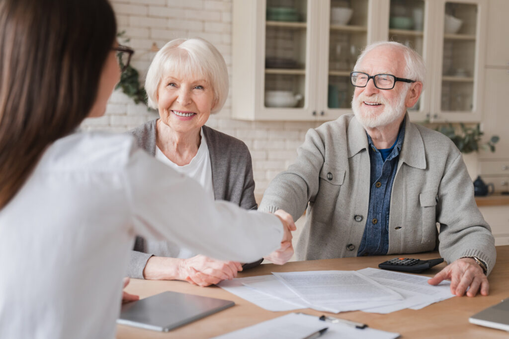 Retirement interest-only mortgage