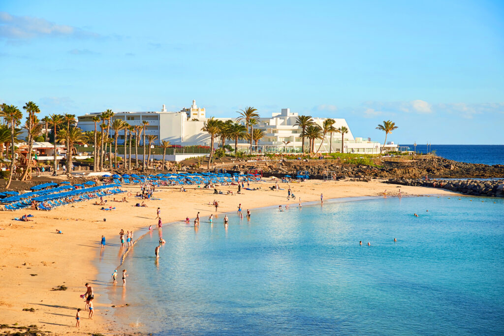 Beautiful landscape of Lanzarote Island