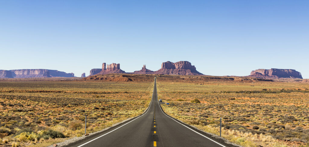 Route 66 Monument Valley