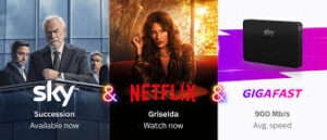 Sky, Netflix and Ultrafast